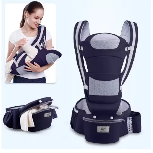 Newborn Ergonomic Baby Carrier Backpack Infant Hipseat Carrier Front Facing New