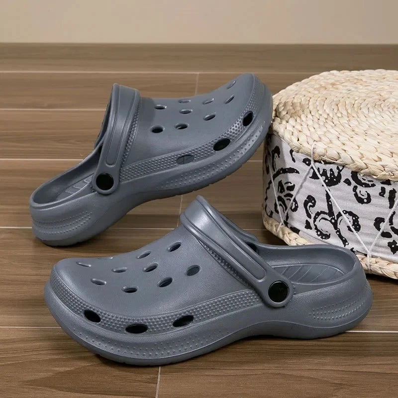 Croc Classic Clogs Unisex Shoes – Breathable Garden Slippers for Men/Women