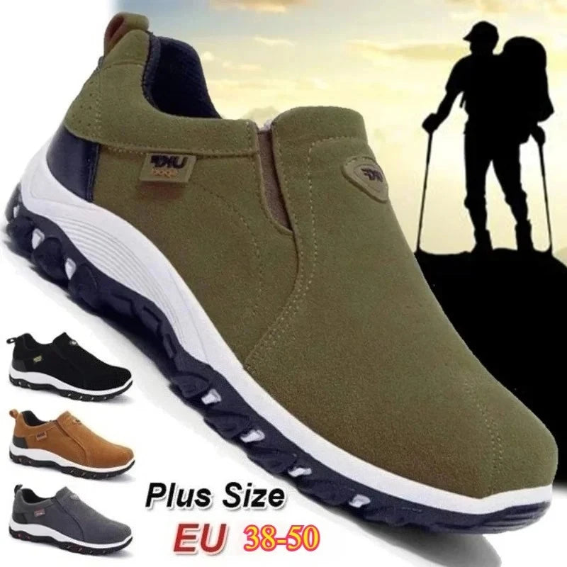 Mens Driving Loafers Slip On Walking Shoes Gym Casual Lightweight Sport Trainers