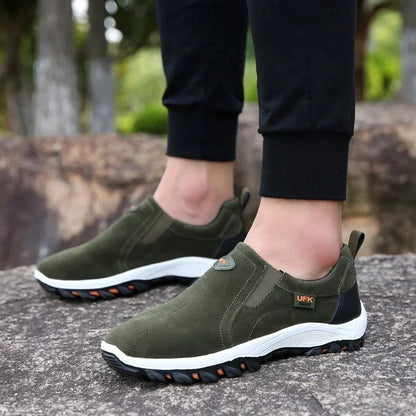 Mens Driving Loafers Slip On Walking Shoes Gym Casual Lightweight Sport Trainers