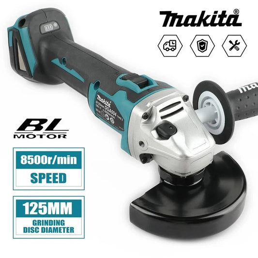 Makita DGA504 18V Li-ion Cordless 125mm 5" Brushless Angle Grinder - AU MODEL