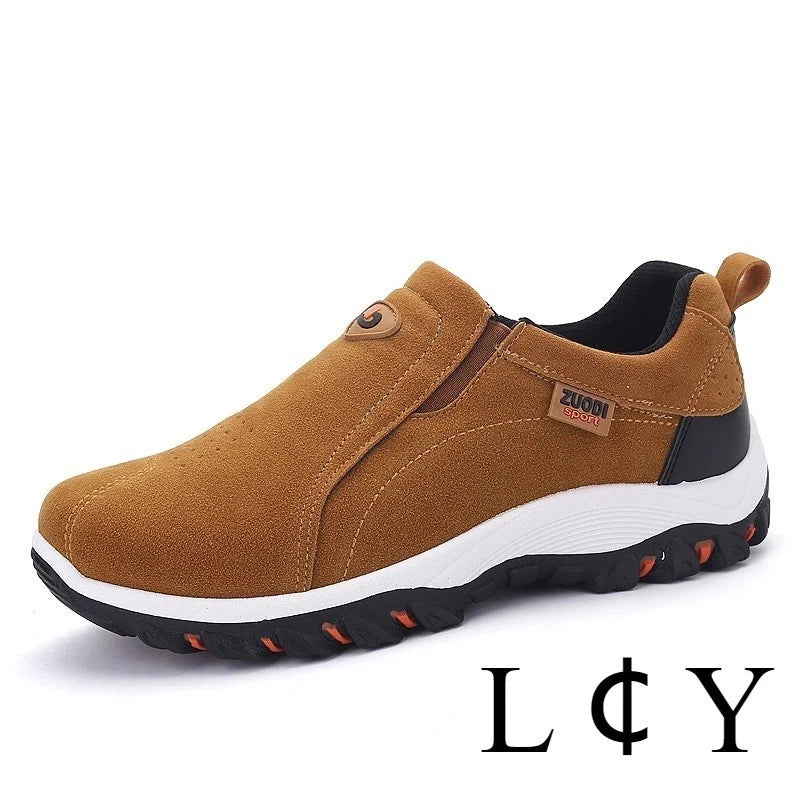 Mens Driving Loafers Slip On Walking Shoes Gym Casual Lightweight Sport Trainers