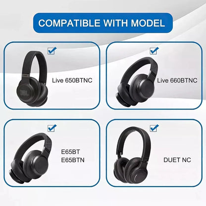 For JBL Live 660NC Live 650BTNC Ear Pad Replacement Headphone NC Earpad Cushion